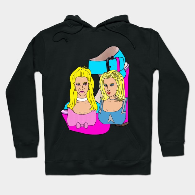 Platform Romy and Michele Hoodie by Lydia's Green Light Closet 